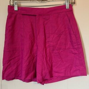 BANANA REPUBLIC Linen High Waisted Shorts, Size 2
